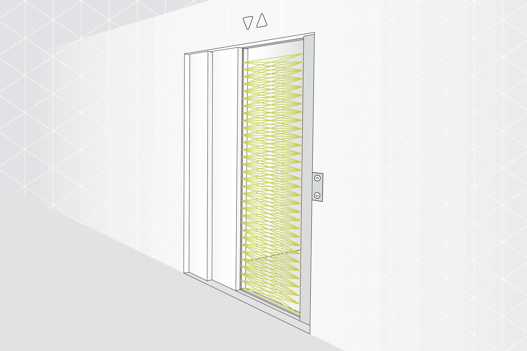 Haces_CegardMini Haces de luz. de las bandas CegardMini